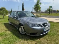 Usado Saab 9-3 Linear 122 CV (89 kW) 2008 Gris / plata Berlina