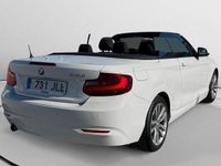 Usado BMW 218 Advantage 151 CV (111 kW) 2016 Blanco Descapotable