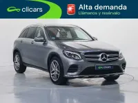 Usado Mercedes GLC220 170 CV (125 kW) 2018 Gris SUV