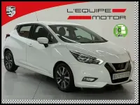 Usado Nissan Micra Acenta 90 CV (66 kW) 2018 Blanco Utilitario