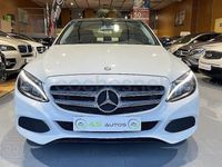 Usado Mercedes C220 Exclusive 170 CV (125 kW) 2016 Blanco Berlina