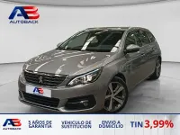 Usado Peugeot 308 SW Allure 130 CV (95 kW) 2020 Gris Familiar