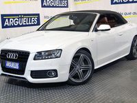 Usado Audi A5 S-Line 240 CV (176 kW) 2009 Blanco Descapotable