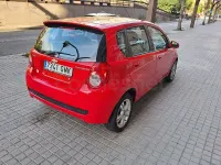 Usado Chevrolet Aveo LT 94 CV (69 kW) 2009 Rojo Berlina