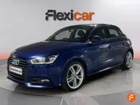 Usado Audi A1 Sportback 90 CV (66 kW) 2017 Azul Utilitario