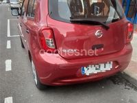 Usado Nissan Micra Visia 80 CV (58 kW) 2017 Granate Utilitario