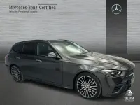 Usado Mercedes C220 AMG line 200 CV (147 kW) 2021 Gris Familiar