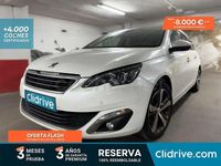 Usado Peugeot 308 Allure 130 CV (95 kW) 2016 Blanco Berlina