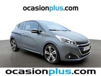 Usado Peugeot 208 GT-line 120 CV (88 kW) 2016 Gris Utilitario