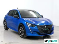 Usado Peugeot 208 GT-line 101 CV (74 kW) 2019 Azul Utilitario