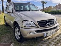 Usado Mercedes ML270 163 CV (119 kW) 2003 Beige SUV