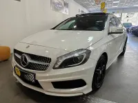 Usado Mercedes A200 AMG line 136 CV (100 kW) 2015 Blanco Utilitario