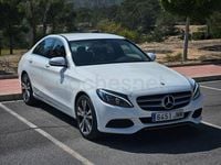 Usado Mercedes C220 170 CV (125 kW) 2016 Blanco Berlina