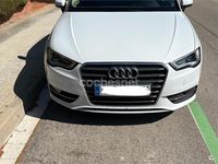 Usado Audi A3 Attraction 105 CV (77 kW) 2014 Blanco Berlina