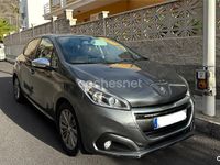 Usado Peugeot 208 Style 82 CV (60 kW) 2017 Gris / plata Utilitario