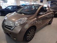 Usado Nissan Micra C+C Tekna 110 CV (80 kW) 2009 Beige Descapotable