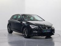 Usado Seat Leon FR 150 CV (110 kW) 2019 Negro Berlina