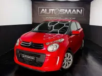Usado Citroën C1 Feel 82 CV (60 kW) 2015 Rojo Utilitario
