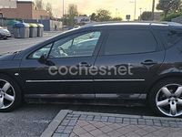 Usado Peugeot 407 Sport 136 CV (100 kW) 2005 Negro Familiar