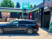 Usado Mercedes C220 Avantgarde 170 CV (125 kW) 2015 Negro Familiar