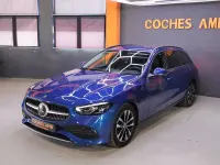 Usado Mercedes C220 200 CV (147 kW) 2022 Azul Familiar