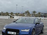 Usado Audi A7 Sportback S-Line 320 CV (235 kW) 2016 Azul Utilitario