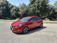 Usado Nissan Micra Acenta 100 CV (73 kW) 2019 Rojo Utilitario
