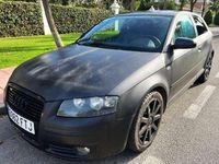 Usado Audi A3 140 CV (102 kW) 2007 Negro Berlina