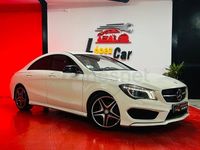 Usado Mercedes CLA200 AMG line 136 CV (100 kW) 2014 Blanco Berlina