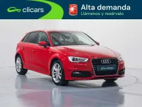 Usado Audi A3 Sportback Advanced 110 CV (80 kW) 2015 Rojo Utilitario