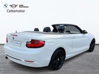 Usado BMW 218 Sport Line 150 CV (110 kW) 2016 Blanco Descapotable