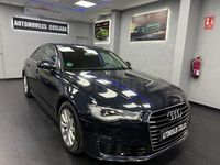 Usado Audi A6 218 CV (160 kW) 2015 Azul Berlina