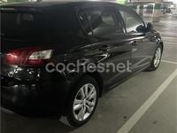 Usado Peugeot 308 Style 120 CV (88 kW) 2016 Negro Berlina