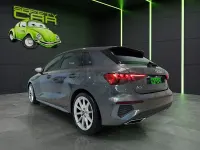 Usado Audi A3 S-Line 150 CV (110 kW) 2021 Gris / plata Berlina