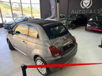 Usado Fiat 500 69 CV (50 kW) 2017 Gris / plata Descapotable