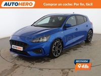Usado Ford Focus ST-Line 125 CV (91 kW) 2020 Azul Berlina