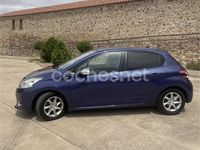 Usado Peugeot 208 Style 92 CV (67 kW) 2015 Azul Utilitario