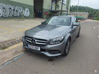 Usado Mercedes C200 Avantgarde 136 CV (100 kW) 2014 Gris / plata Berlina