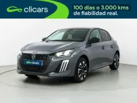 Usado Peugeot e-208 Allure 114 kW (156 CV) 2025 Gris Utilitario