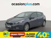 Usado Kia Ceed 90 CV (66 kW) 2014 Azul Utilitario