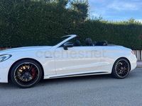 Usado Mercedes C63 AMG 476 CV (350 kW) 2018 Blanco Descapotable