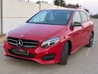 Usado Mercedes B220 AMG line 177 CV (130 kW) 2015 Rojo Utilitario