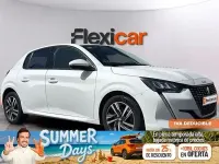 Usado Peugeot 208 Allure 100 CV (73 kW) 2020 Blanco Utilitario