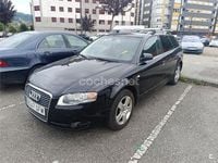 Usado Audi A4 140 CV (102 kW) 2008 Negro Familiar