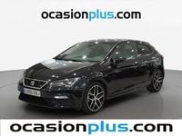 Usado Seat Leon FR 125 CV (91 kW) 2018 Negro Utilitario