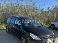 Usado Peugeot 307 110 CV (80 kW) 2005 Negro Familiar