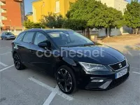 Usado Seat Leon ST Style 115 CV (84 kW) 2019 Negro Familiar