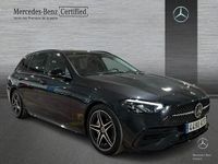 Usado Mercedes C220 AMG line 200 CV (147 kW) 2025 Gris grafito Familiar