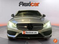 Usado Mercedes C220 AMG line 170 CV (125 kW) 2016 Gris / plata Coupe