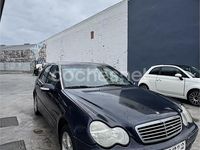 Usado Mercedes C220 Avantgarde 143 CV (105 kW) 2001 Azul Berlina